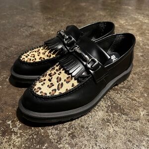 Doc Martin Leopard Print Loafer